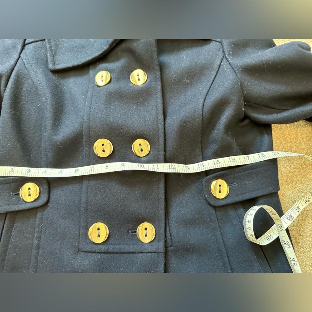 GORGEOUS wool navy jacket - Picture 6 of 9